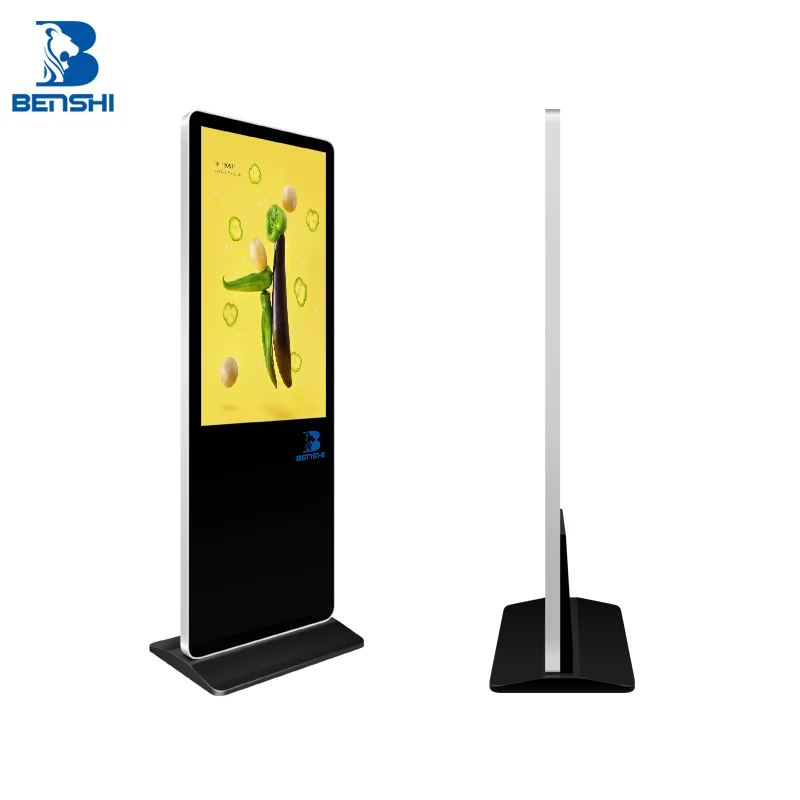 
43' -65' Floor Stand Touch Screen lcd Interactive Digital Signage and Display Advertising Player Kiosk Screen 