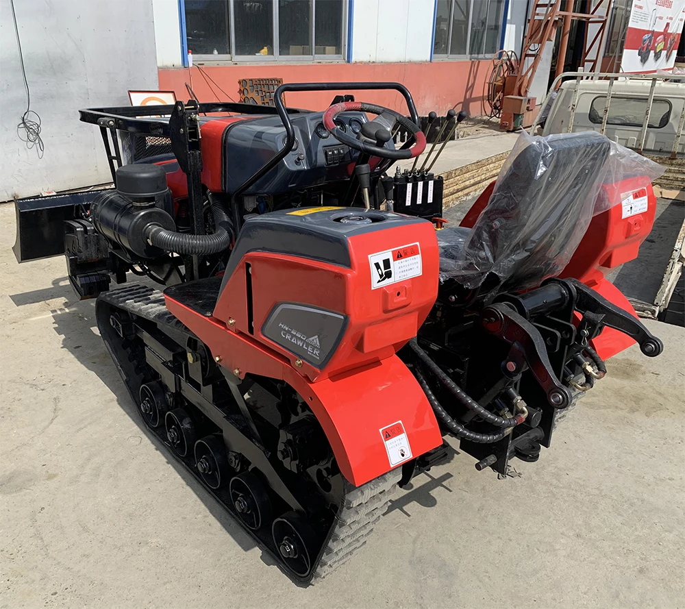china brand crawler tractor lawn tractor / forestry mulcher price
