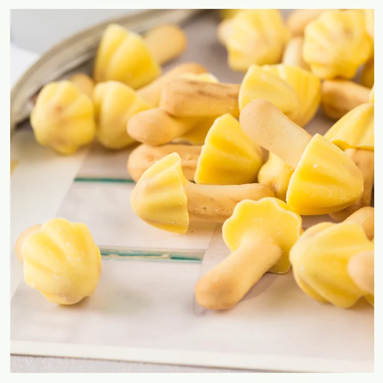 Mushroom Shape Chocolate with Biscuit