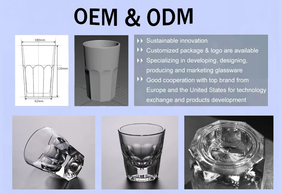 Shot Glasses Wholesale Personalized Libbey Gibraltar DuraTuff 4.5 oz Small Rocks Shot Glass bulk custom printing logo for Party