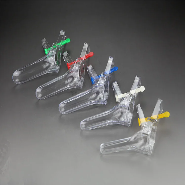 Disposable S M L plastic vaginal speculum medical speculum vaginal for Gynecology Examination