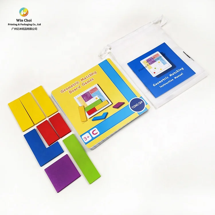 ODM Spot UV Varnishing a board game 5 letters for adults