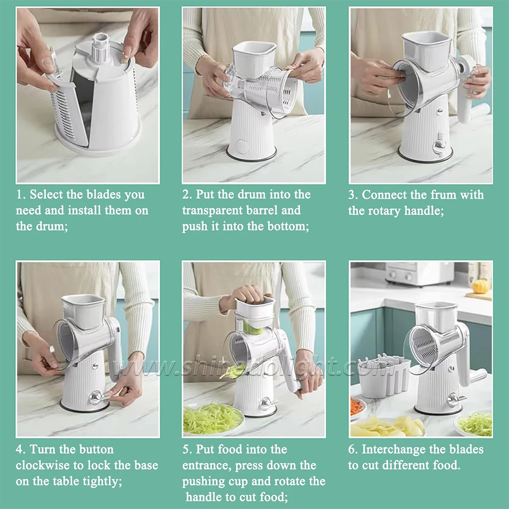 High quality Manual Vegetable Cutter Food Shredder Kitchen Accessories Multifunctional Manual Vegetable Chopper