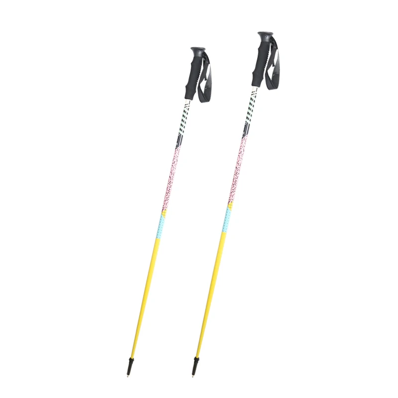 Professional Manufacture Skate 115/120/125cm Ski Poles Aluminium 6061 Cool Ski Poles