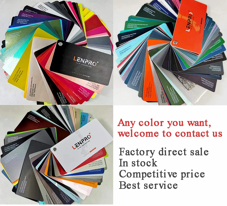 LENPRO Automotive Auto Wrap Film Vinil Vinilo Automotriz Pvc Chrome Car Vinyl Wrap Roll