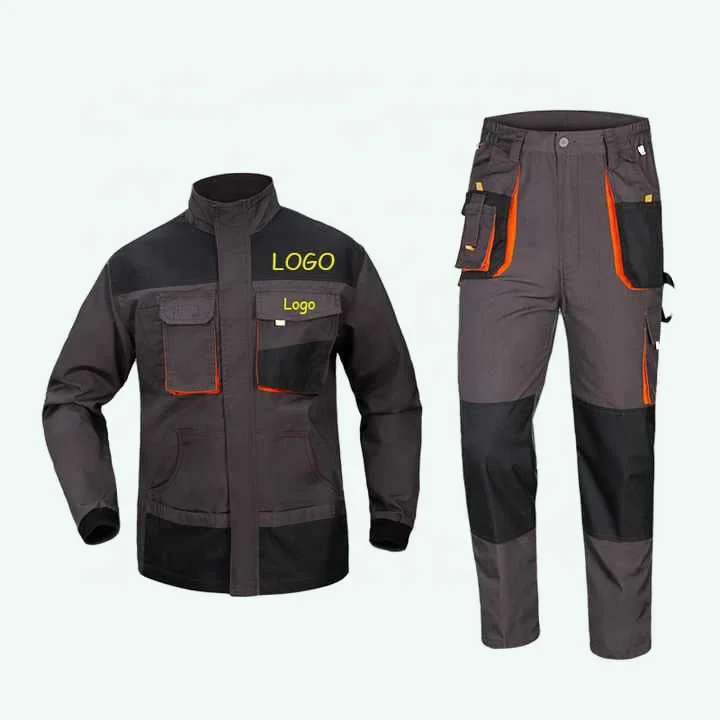 Customizable High Visibility Flame Retardant Coverall Durable Working Uniform made Silk Nylon Cotton Hand Drawn Print Workwear