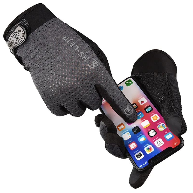 Full Finger Anti-slip Riding Bicycle Reflective Gloves Summer Sports Cycling Gloves Bike Accessories