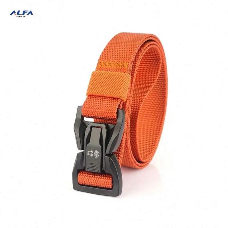 Мужской спортивный эластичный ремень из ткани