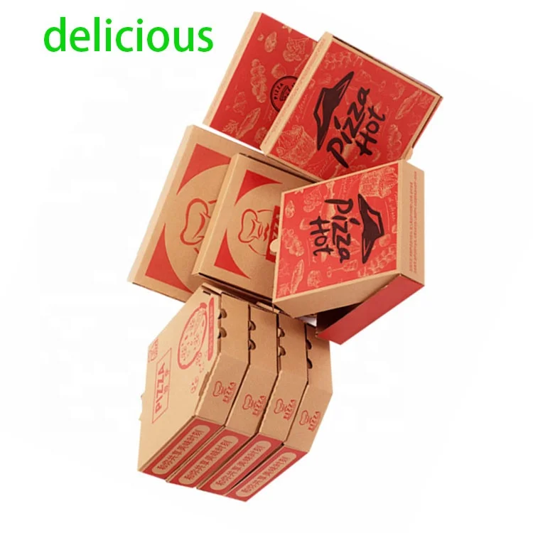 
Kraft Paper Packing Box 10 Inch 12 Inch Box Pizza For Cajas De Pizza 