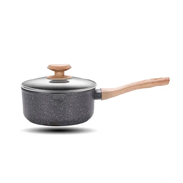 Mai Fan Shi Non-stick Pan Household Hot Milk Pot Soup Mostly Use Aluminum Cooking Pot Manufacturers Wholesale