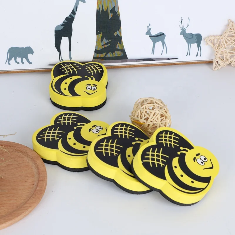 2022 новый дизайн, магнитная доска, мини Ластик в виде пчелы для детей