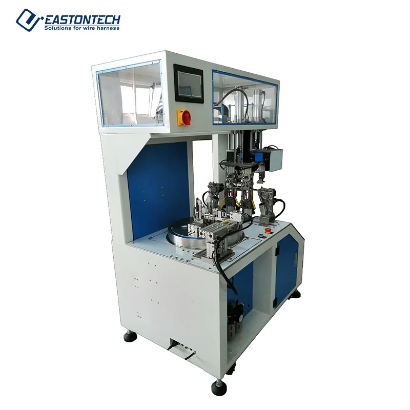 EASTONTECH-2020 AC Type Double Cable Tie Wire Binding Machine Coil Winding Machine Cable Wrapping Machine