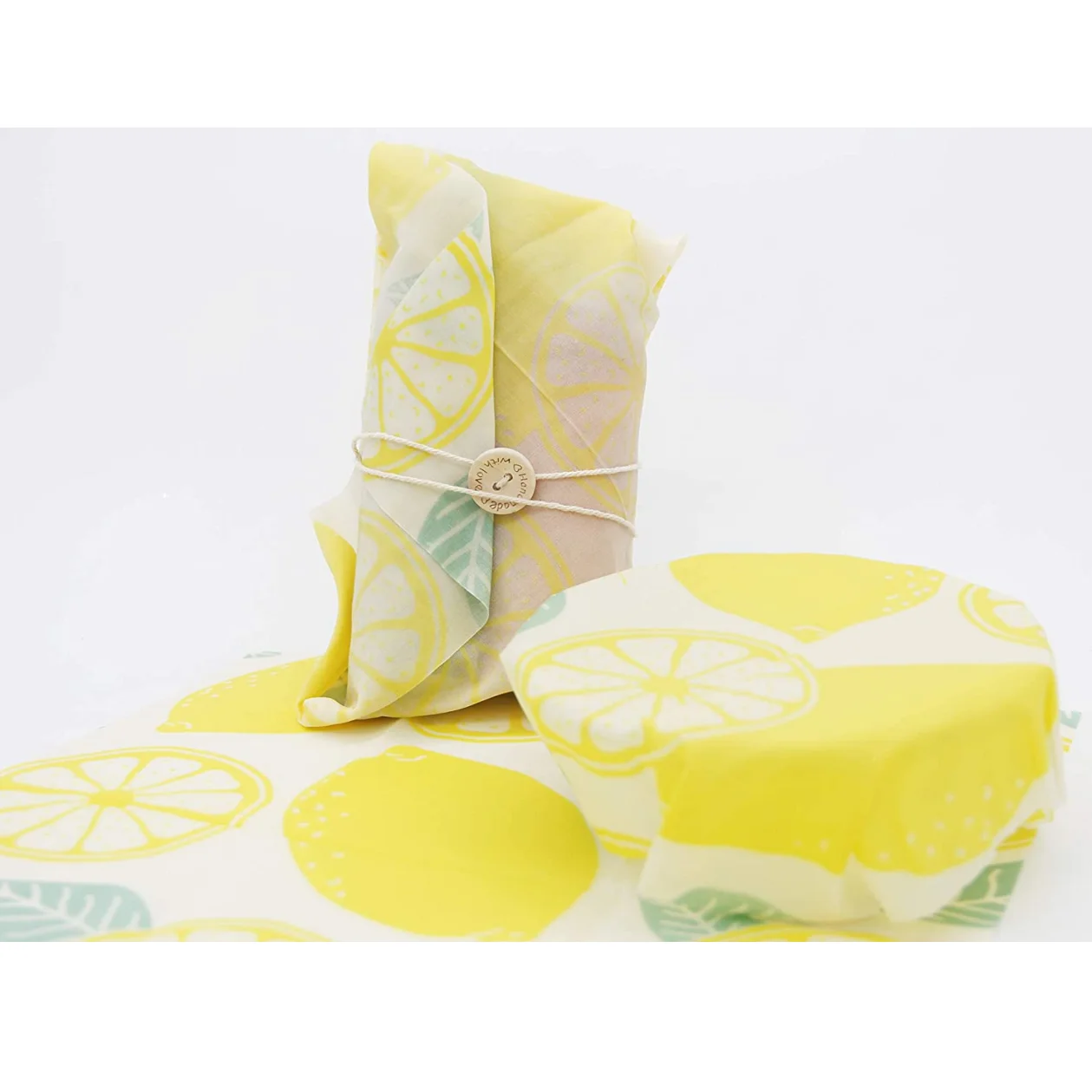 Beeswax paper 3 packs reusable beeswax food burritos, sandwiches, cheese, fruit, bread, sustainable storage