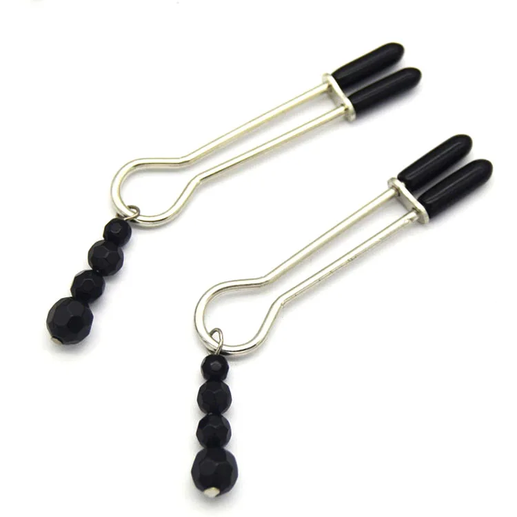 Metal Labia Clips Nipples Breast Clamps Labium Clitoris Color Bells Bondage Slave Sex Toys Adult Games Couples Flirting Products