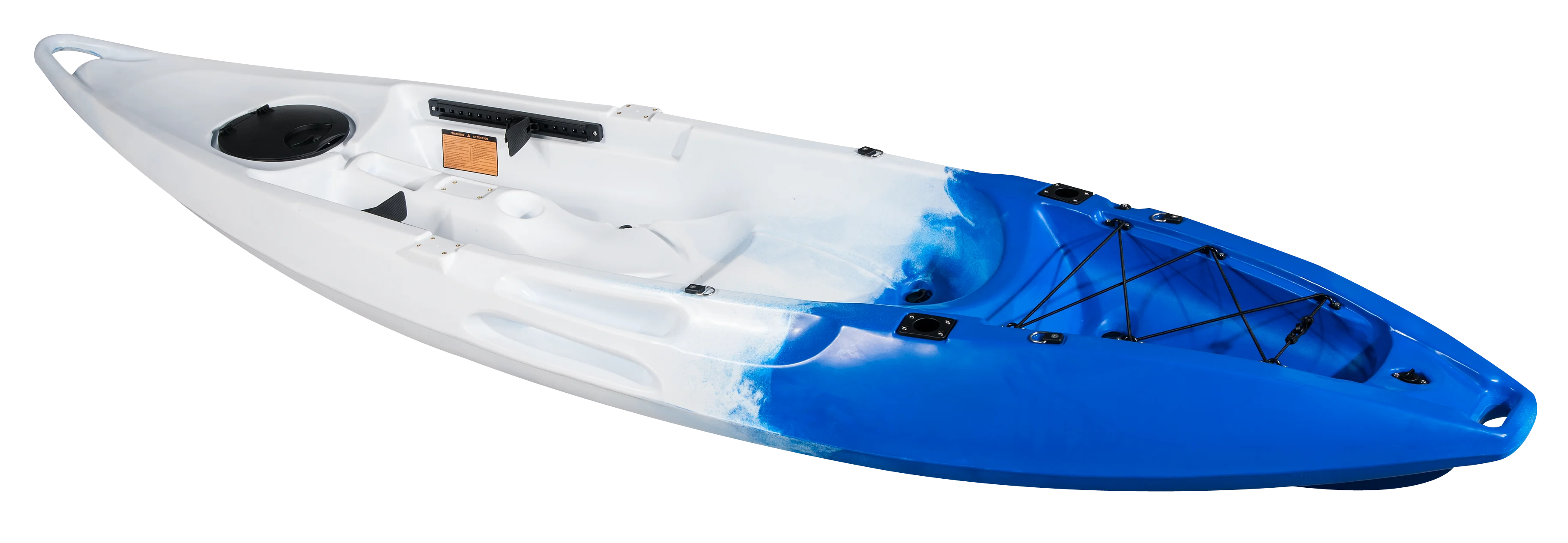 Glide Double seaters 1+1 2 person for fishing surfing cruising plastic kayak rowing boat