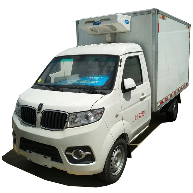 4x2 Jinbei 2 tons LHD mini van refrigerator