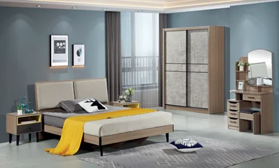  2021 Chinese Supplier Cheap Price Factory Antique Appearance wooden traditional bedroom set home