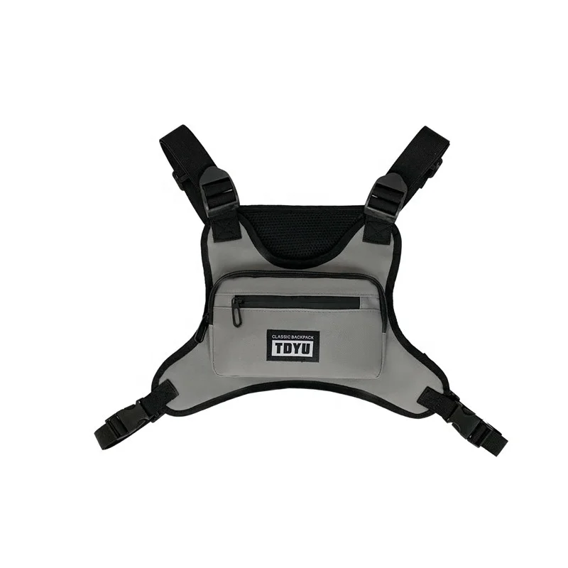 Lightweight Chest Pack Water Resistant Running Pack Phone Holder For Workouts Running Backpack Vest chest bag