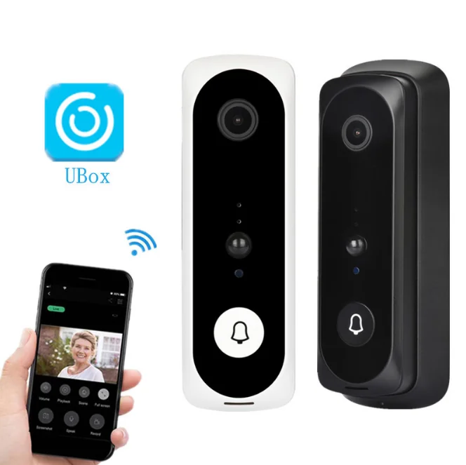 V20 1080P Wifi Wireless Video Doorbell Visual Intercom Camera With Chime Night Vision PIR Motion Detection for Android iOS APP