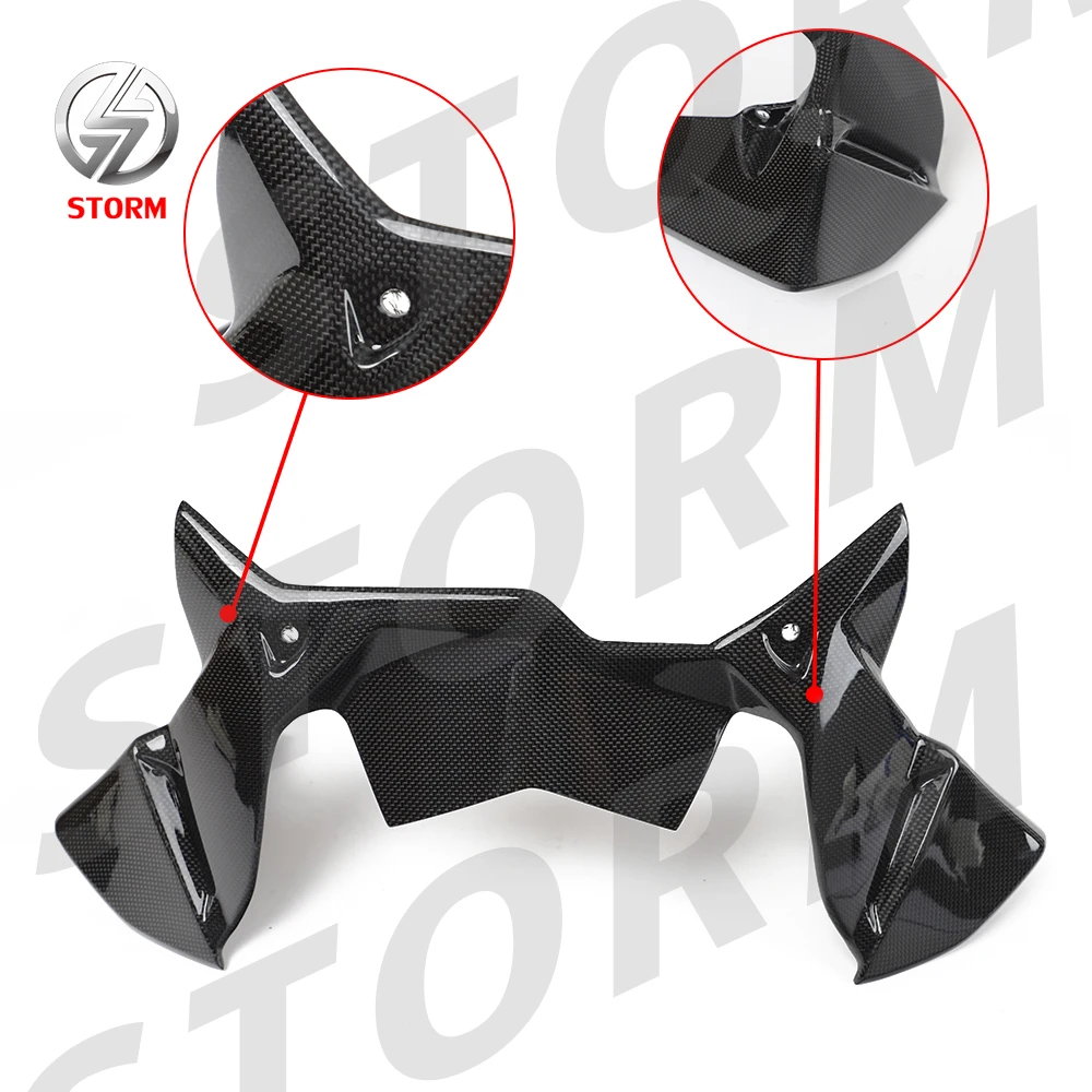 Wholesale New Aftermarket Motorcycle Parts Dry Carbon Fiber Windprotector Wind Deflector Windshield  Windscreen For BMW R1250 GS