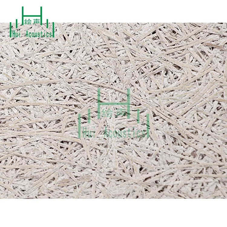Wood Wool Cement Acoustic Silencer Restaurant Wood Panels Wood Wool Ceiling Access Panel