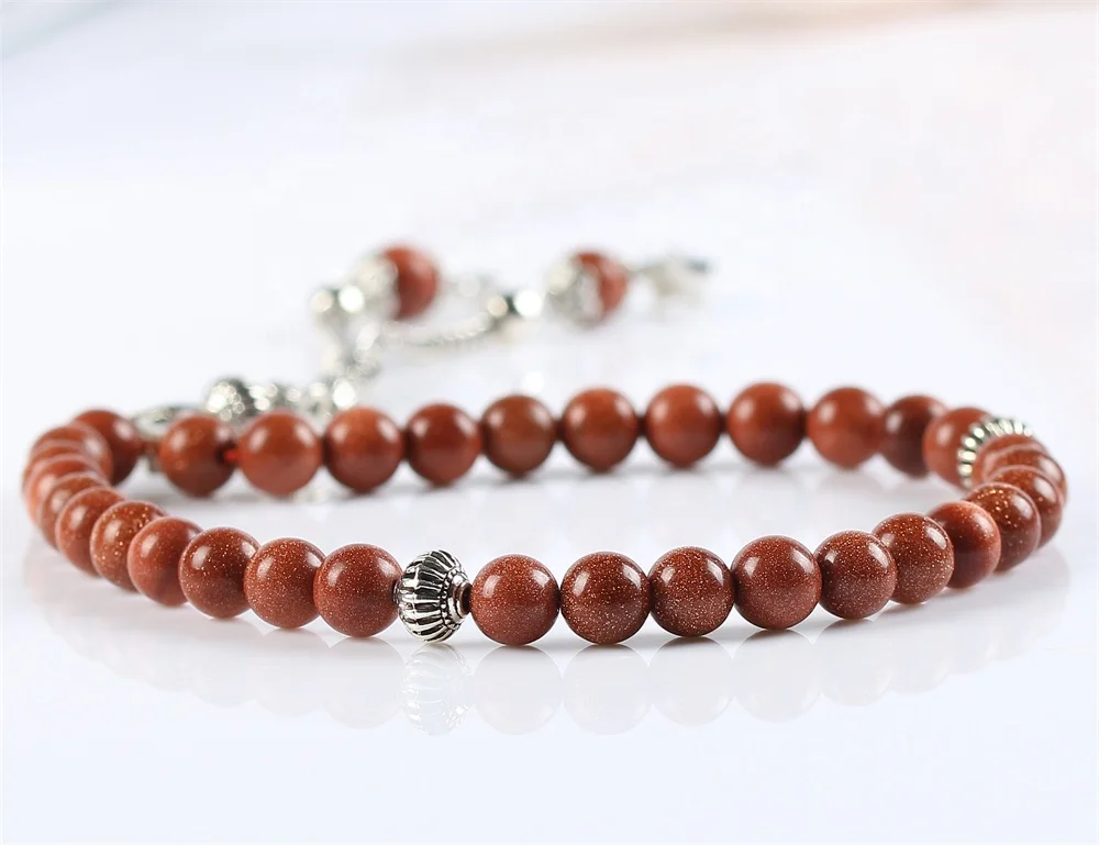 Wholesale Gold/blue/green sand Stone Misbaha Islamic Prayer Beads muslim Tasbih Tasbeeh Rosary