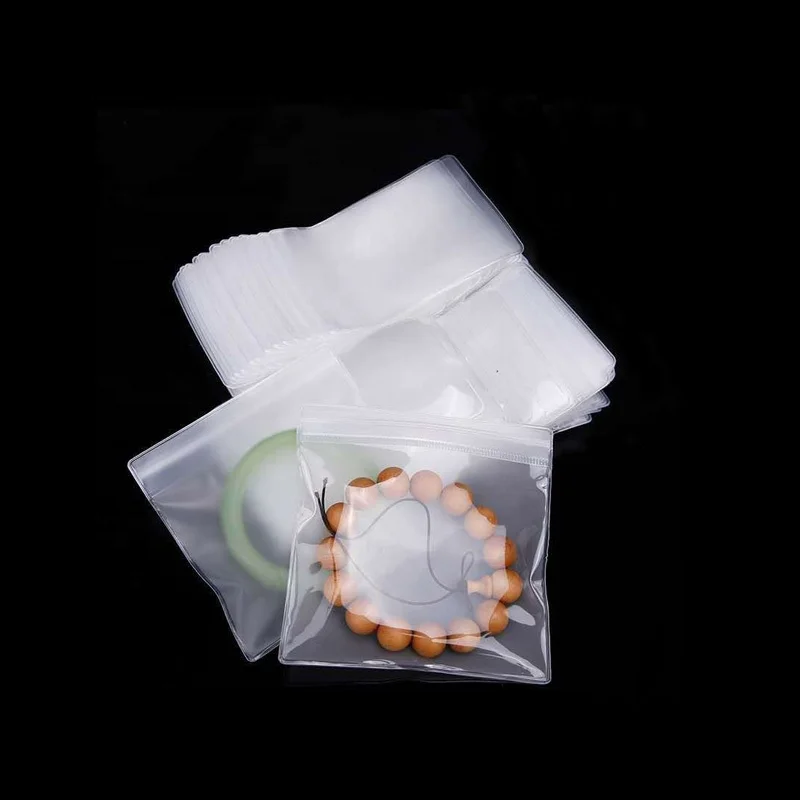 custom eva plastic zipper pouch packaging bag with zip frosted packing zip lock bags for jewelry cosmetic storage