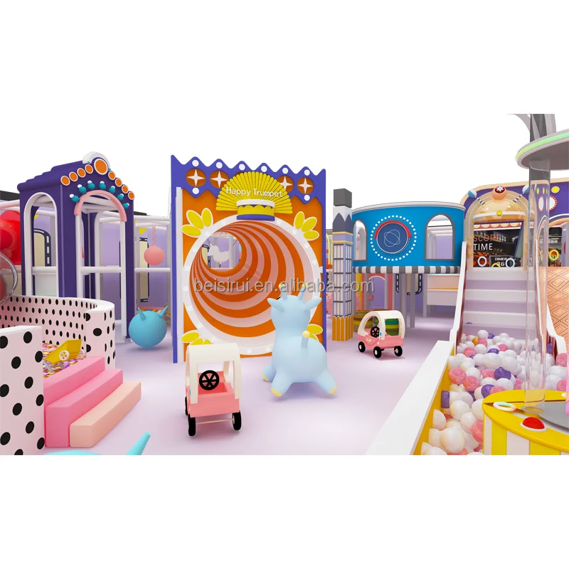 238sqm Naughty Castle Kids Center Play Indoor Playground Soft Play Birthday Party Kids Park Equipment