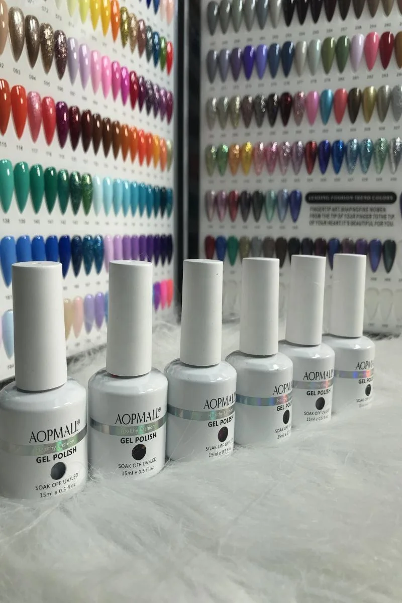 312 Colour Professional Gel Nail Polish Kit 15ml Soak Off Long Lasting Uv Gel Polish Set For Nail Supplies Salon