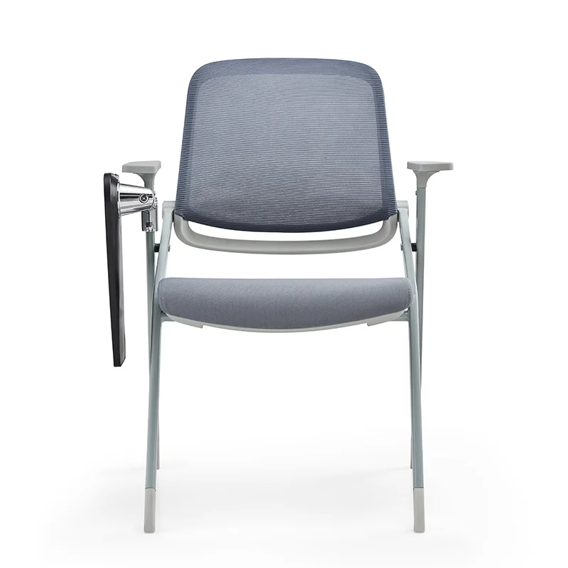 Task Office Chair School Classroom Student Chair Office Foldable Training Room Chair With Writing Pad