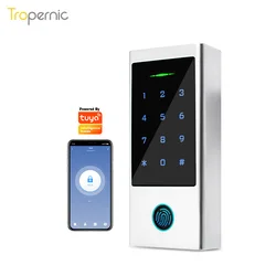 Biometric Code Ip66 Wireless Rfid Card Cerradura Inteligente Wifi Tuya Fingerprint Smart Access Control System