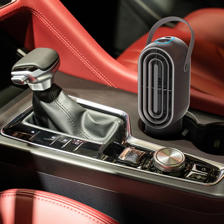 Hot selling wholesale portable mini air purifier Hepa filter gesture sensing low noise air purifier bedroom hotel home car