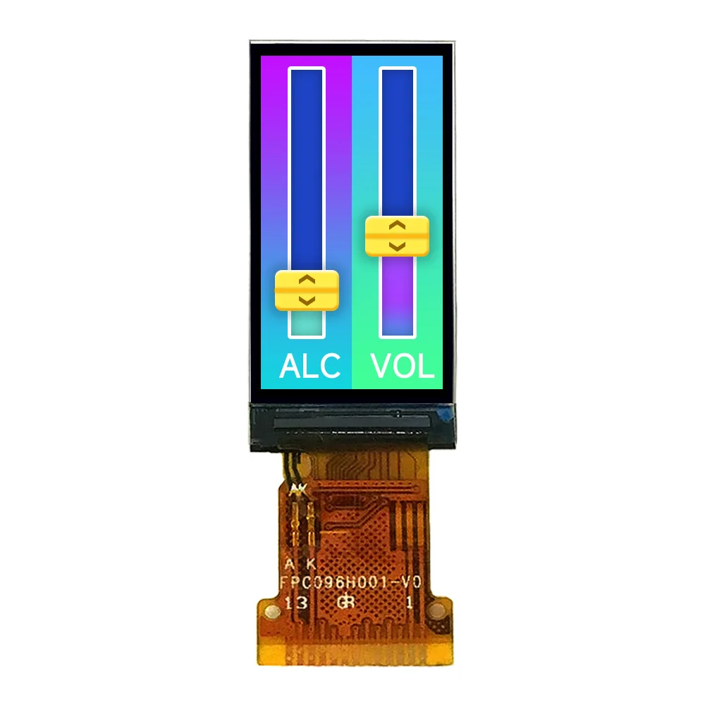Small Size 0.96 TFT LCD Display 80x160 Resolution SPI Interface 0.96 Inch TFT LCD Module