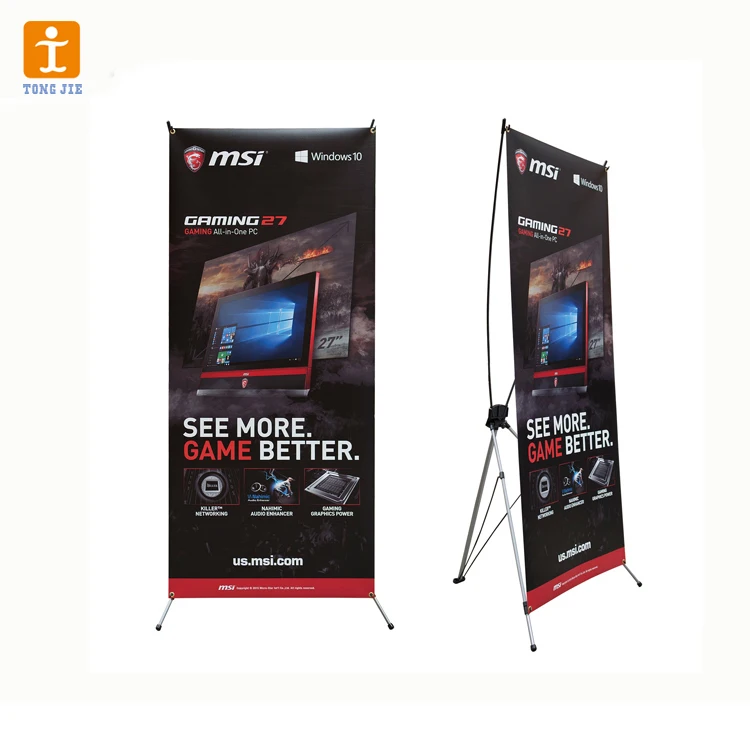 Wholesale Bottom Price Aluminum X Banner Stand