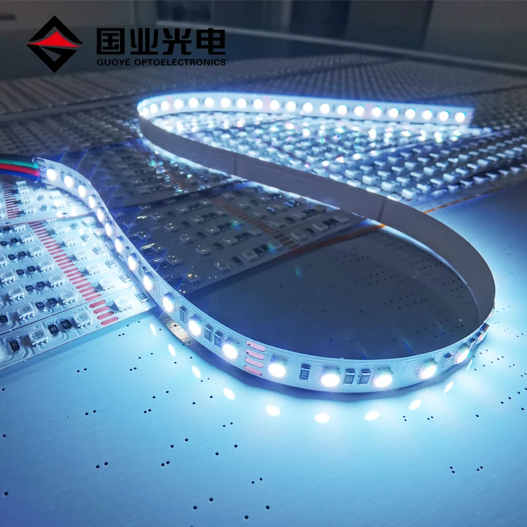 Светодиодные полосы RGB Лидер продаж DC12V DC24V 120 светодиоды 8 мм 14 Вт DC 12 В Luces Led 90 Strisce светодиодные медные световые струны пейзаж 0 1