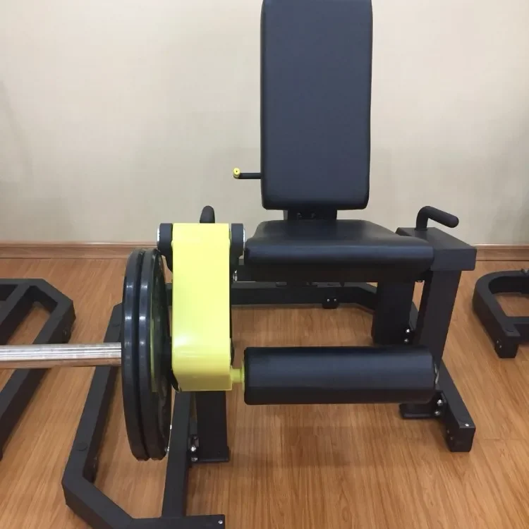 gym equipment weight adjustable Glute shins Seated workout plate loaded leg extension