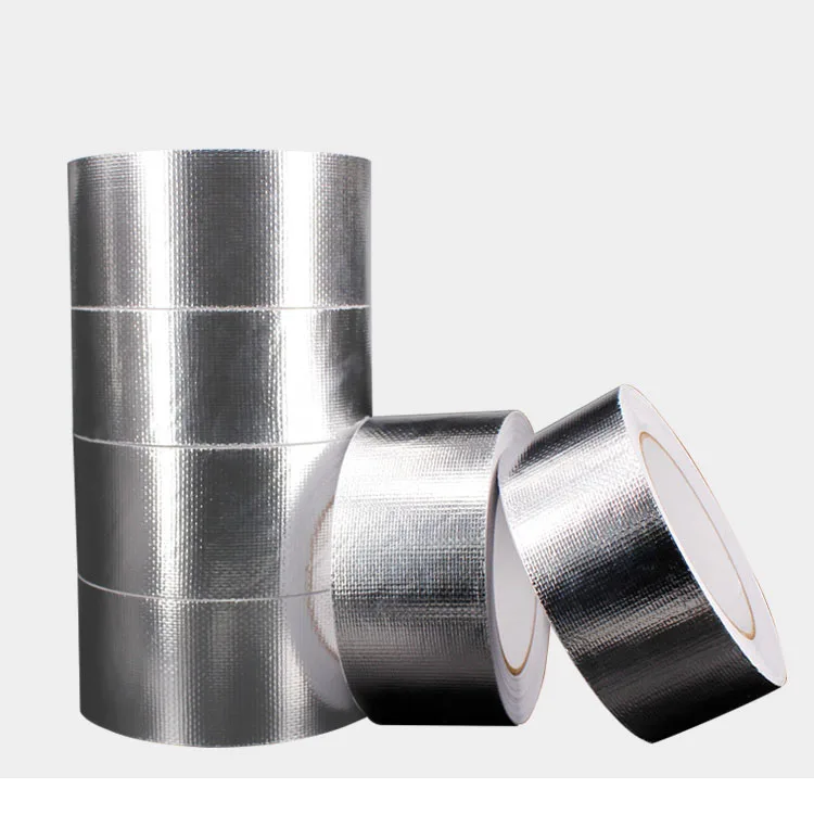 5.9 mil Fiber glass Aluminum Foil Tape For HAVC  system