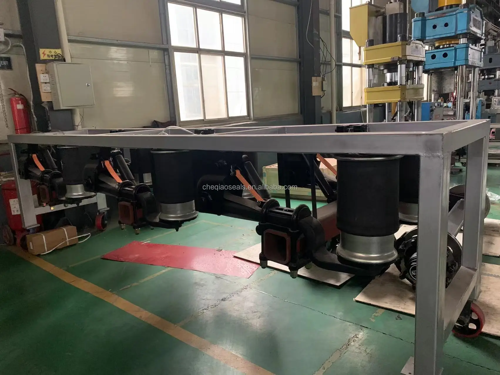 High quality semi-trailer lift axle semi trailer rear axle with air suspension car air bag suspension kits for truck