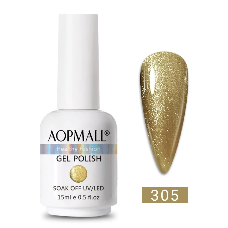 AOPMALL Factory New Arrival UV Gel Polish Permanent Gel Polish With Free Samples