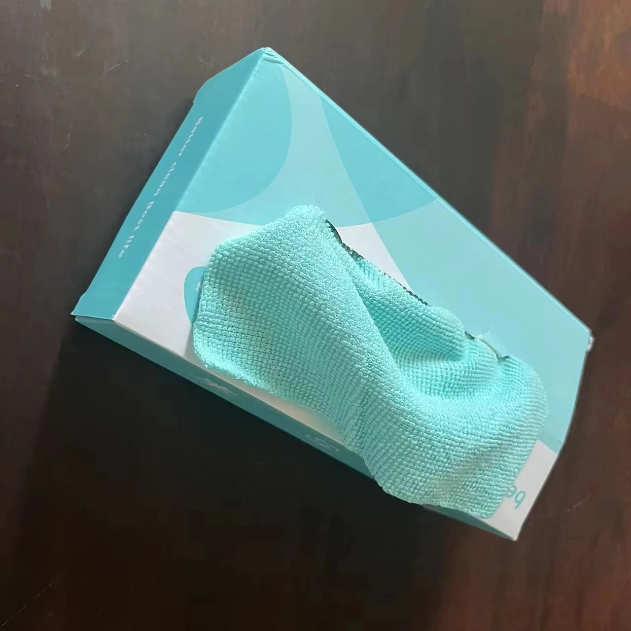 Microfiber Rags in A Box Reusable Lint Free Towels Strong Water and Oil Absorption Microfiber Rags
