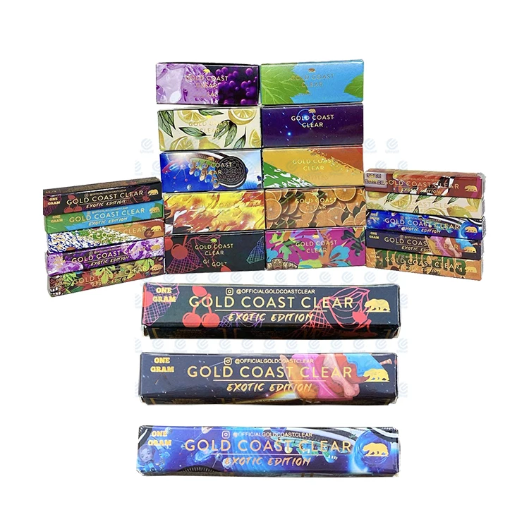 Картридж для густого масла 510 cbd, одноразовый прозрачный картридж gold coast с упаковочной коробкой и логотипом на заказ