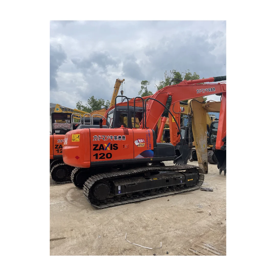 Hot sell excavator hitachi zx120 machine hitachi120 original Japan excavator HITACHI120 in stock on sale