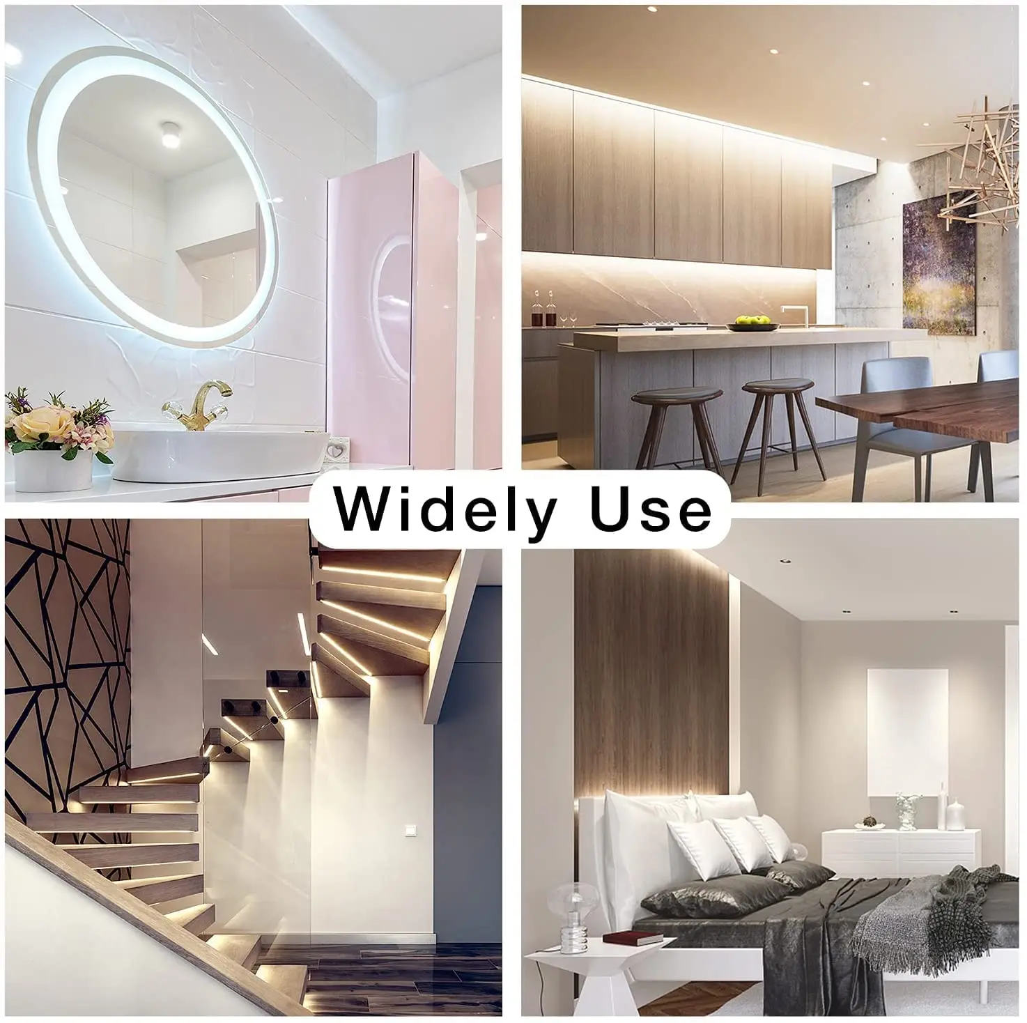 Яркая светодиодная лента яркого теплого белого света с регулируемой яркостью 2835 футов 12 м 6500k 720 светодиодов В