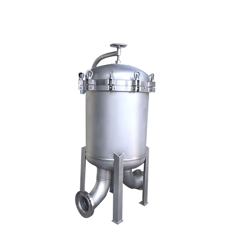 Stainless Steel #2 #4 Size Basket Cartridge Bag Filter Housing Remove Chlorine From The Water