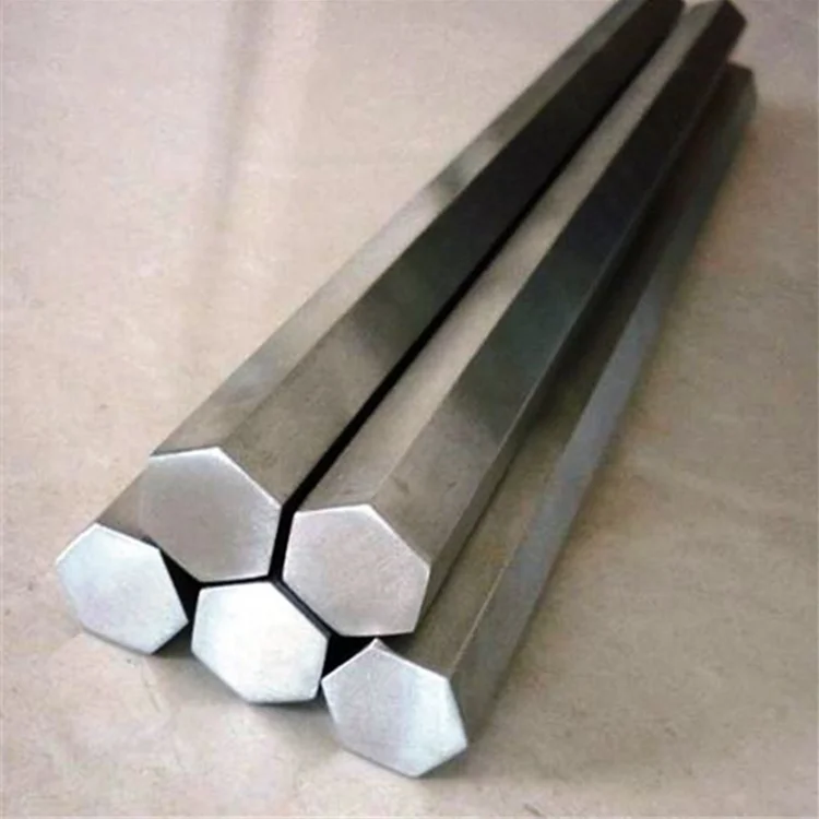 Factory Wholesale Price 201 310s 2205 430 304  Grade NO.1 BA Finished  Steel Bar Stainless steel Rod Hexagon