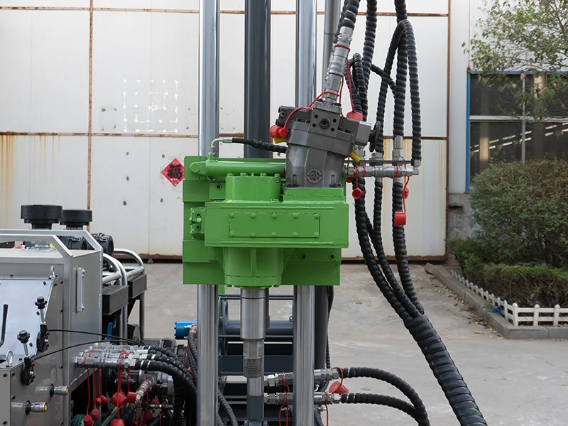 Broadvision SL 500S Hydraulic Rotary Drilling Rig Machine Hydraulic Oil Cooler & Motor Drilling Rig for Core Usage