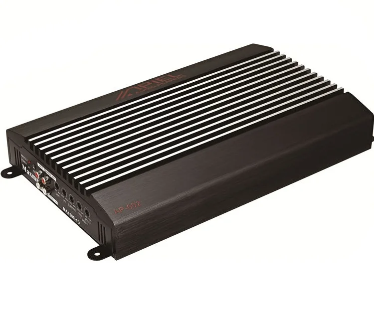 12v 4 channel 2500w class ab high power professional car amplifier