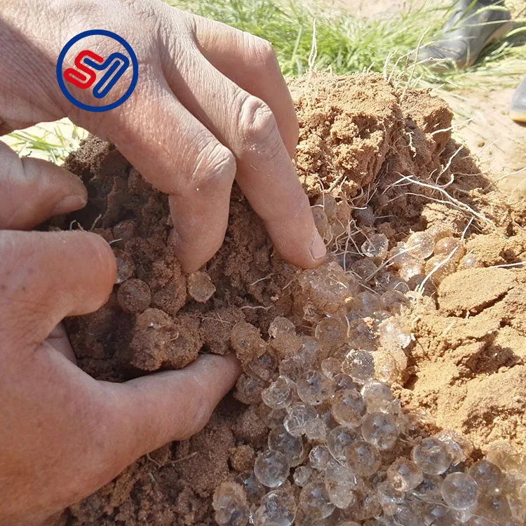 Hydrogel Powder de Potassium Polyacrylate Super Absorbent Polymer retainer water gel hydrogel for agriculture  plant