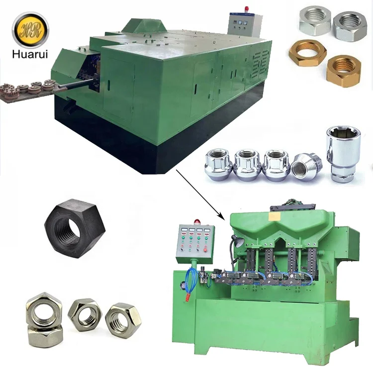 M6-M36 Automatic Multi Stations nut bolt manufacturing machine nuts and bolts making machines
