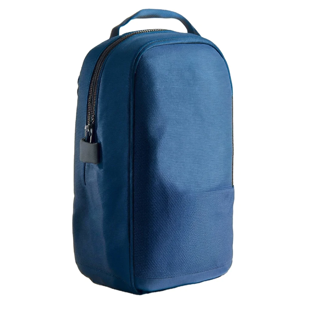 Wholesale 1 person Bento bags Dark blue color with handle strap thermal insulation For Man Women breakfast  lunch dinner